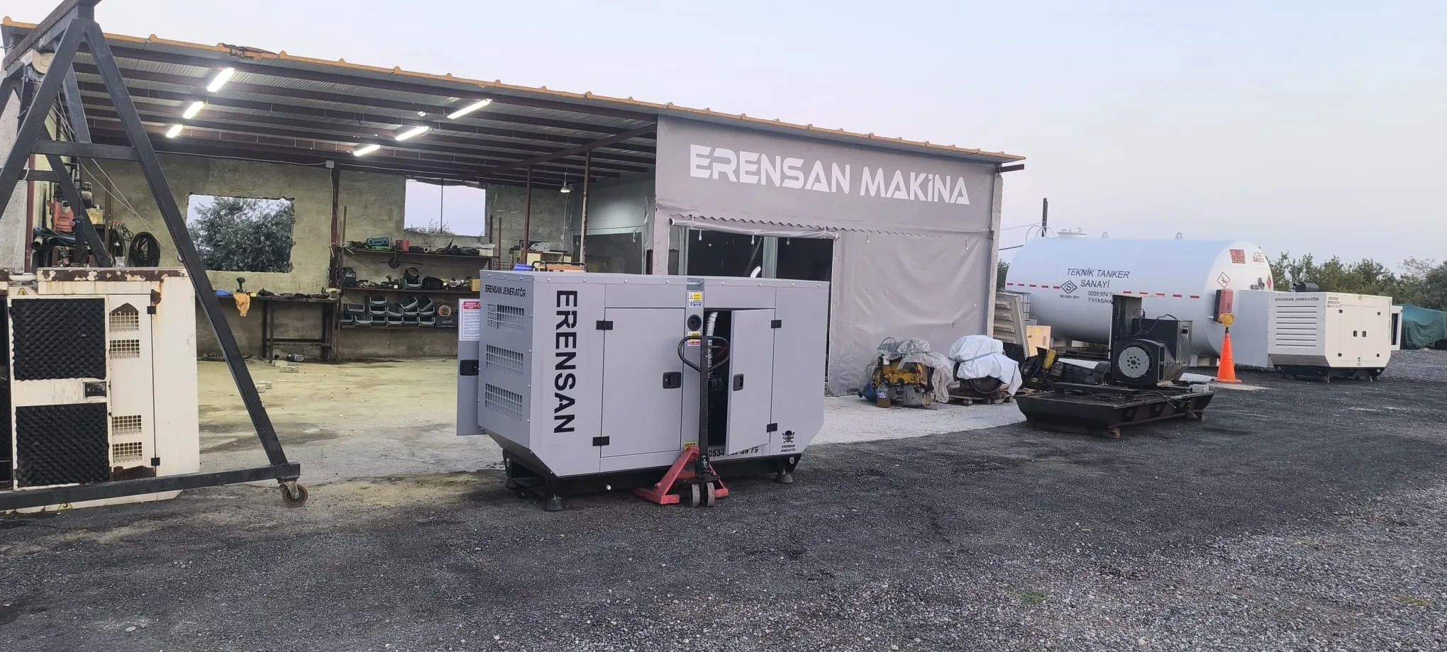 Erensan Jeneratör Toroslar Mersin atölyesi