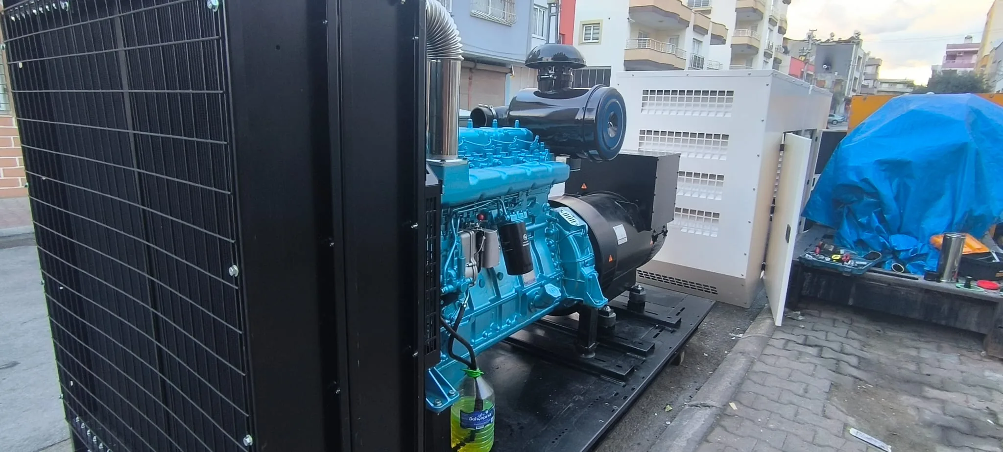 Jeneratör teknik saha uygulaması